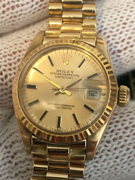 rolex cronografo vintage tutto oro|prezzo rolex vintage.